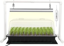 1020 Seed Starter Kit with Grow Light Heat Ma...
