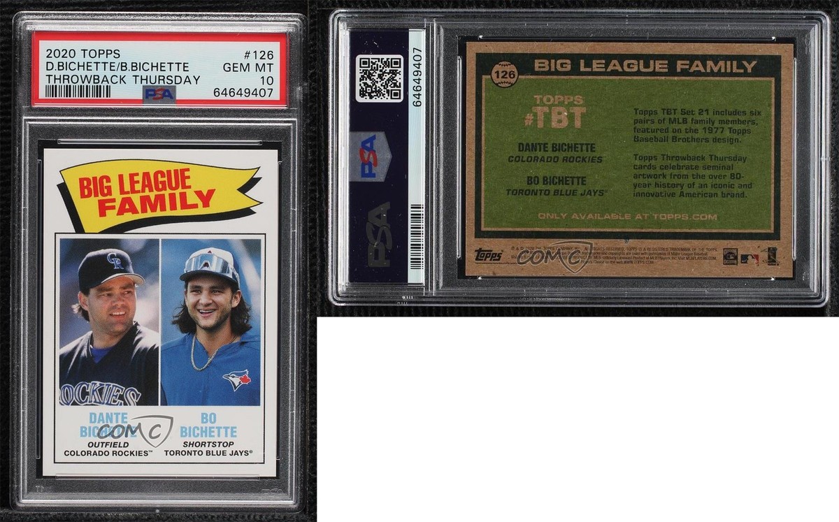 2020 Topps Throwback Thursday #TBT - 1977 Topps Baseball Brothers