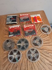 Lot of 11 - Scotch 111 Reel to Reel Recording Tape 7" Used