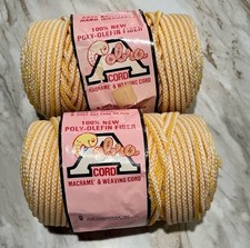 Macrame Poly-Olefin Fiber 6mm Cord 200 Yards
