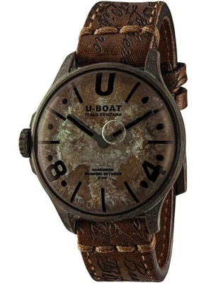 U-Boat 9600/A Herrenuhr Darkmoon Unico 45mm 50M - Bild 1 von 4