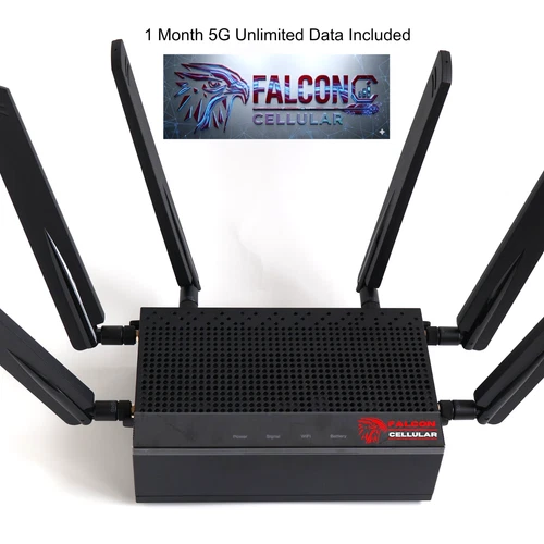 5G Router & Unlimited Data 5G for RV & Rural Home Mobile Internet Wifi 4G NR - product listing photo