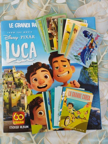 2021 LUCA DISNEY PIXAR PANINI CARD FIGURES - MANCOLISTA