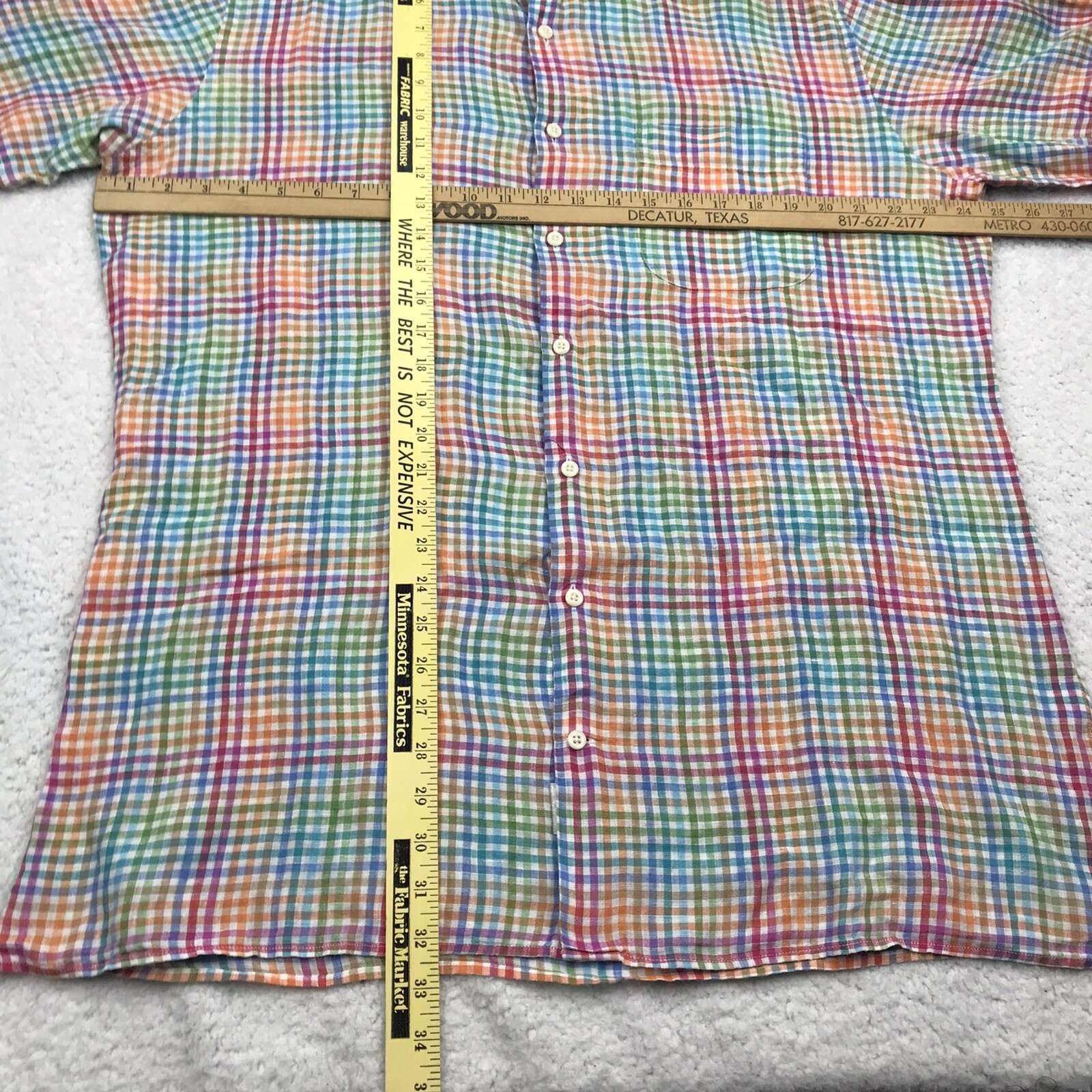 Peter Millar Button Shirt Men Medium Multicolor G… - image 15