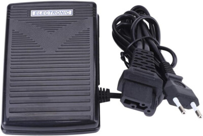 Universal-Fußpedal/Fußanlasser für: AEG, Pfaff, Singer, W6, uvm. Nähmaschinen