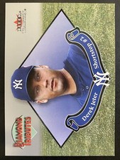 Derek Jeter 2002 Fleer Tradition Baseball Diamond Tributes New York Yankees #3DT
