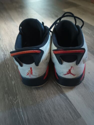 Air Jordan 6 Low White Infrared Herren Größe 10 Gebraucht 304401-123 - Bild 4 von 10