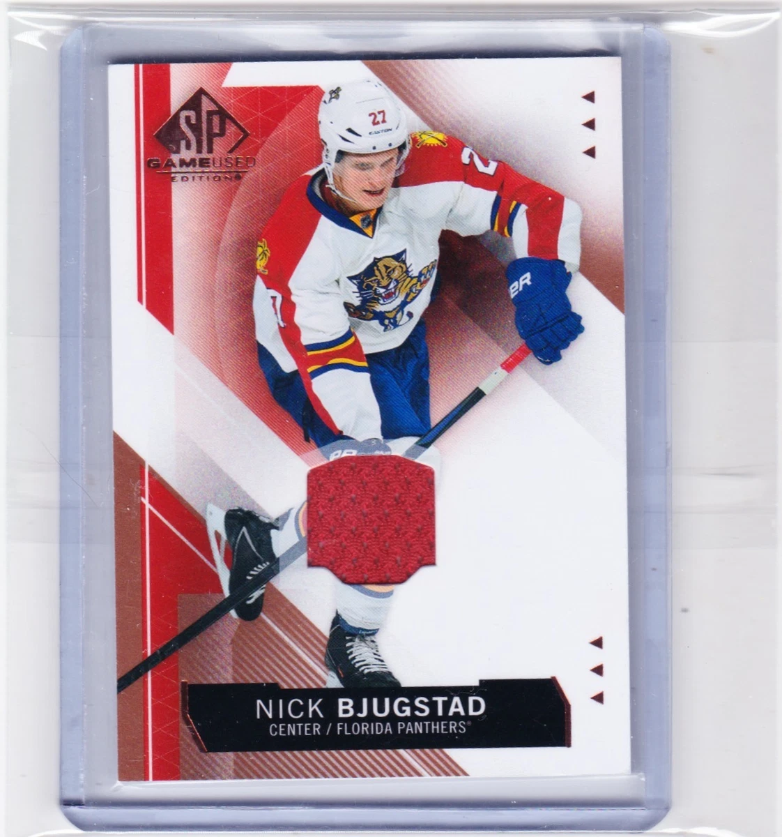 Florida Panthers No27 Nick Bjugstad Camo 2017 Veterans Day Jersey