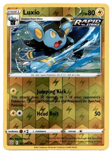 Pokémon TCG Crushing Gloves Chilling Reign 133/198 Reverse Holo Uncommon