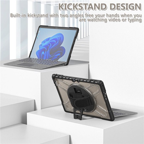 For Microsoft Surface Pro 9/8/7/6/5/4 GO 1/2/3 Heavy Duty Stand Case Tough Cover - Picture 72 of 79