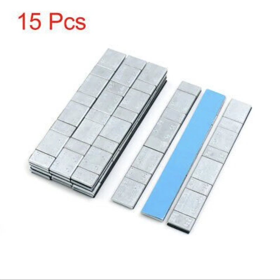 15x Strips Of 8 Self Adhesive Weights For Model Railway Hornby Bachmann Heljan