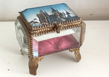 PETIT COFFRET A BIJOUX EN VERRE BISEAUTE ... VILLE DE DIJON