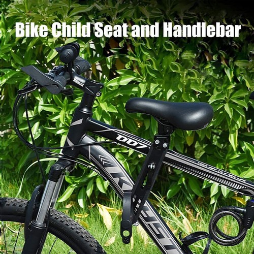 Bike Front Mounted Child Seat Kids Top Tube Bicycle Detachable Child Kid Armrest - Picture 8 of 18