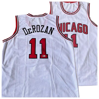 Demar Derozan Signed Autographed Original Bulls Jersey Beckett COA