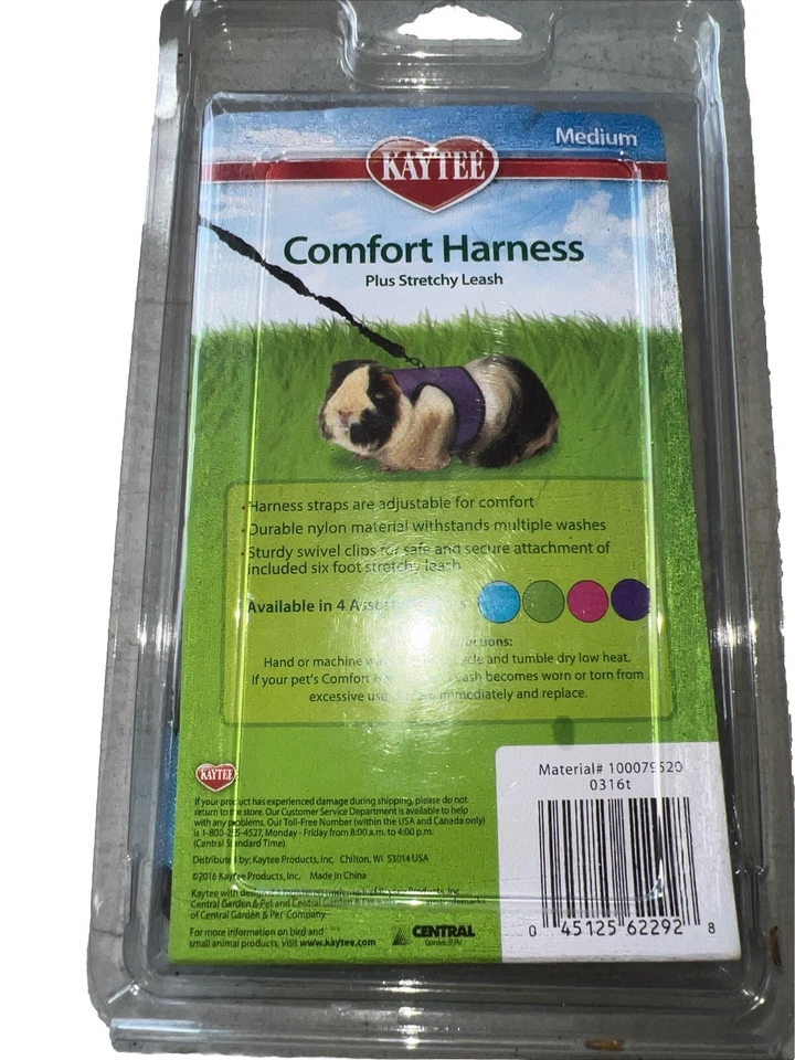 Arnés Kaytee Comfort y correa elástica mediana nuevo Foto 3 de 4