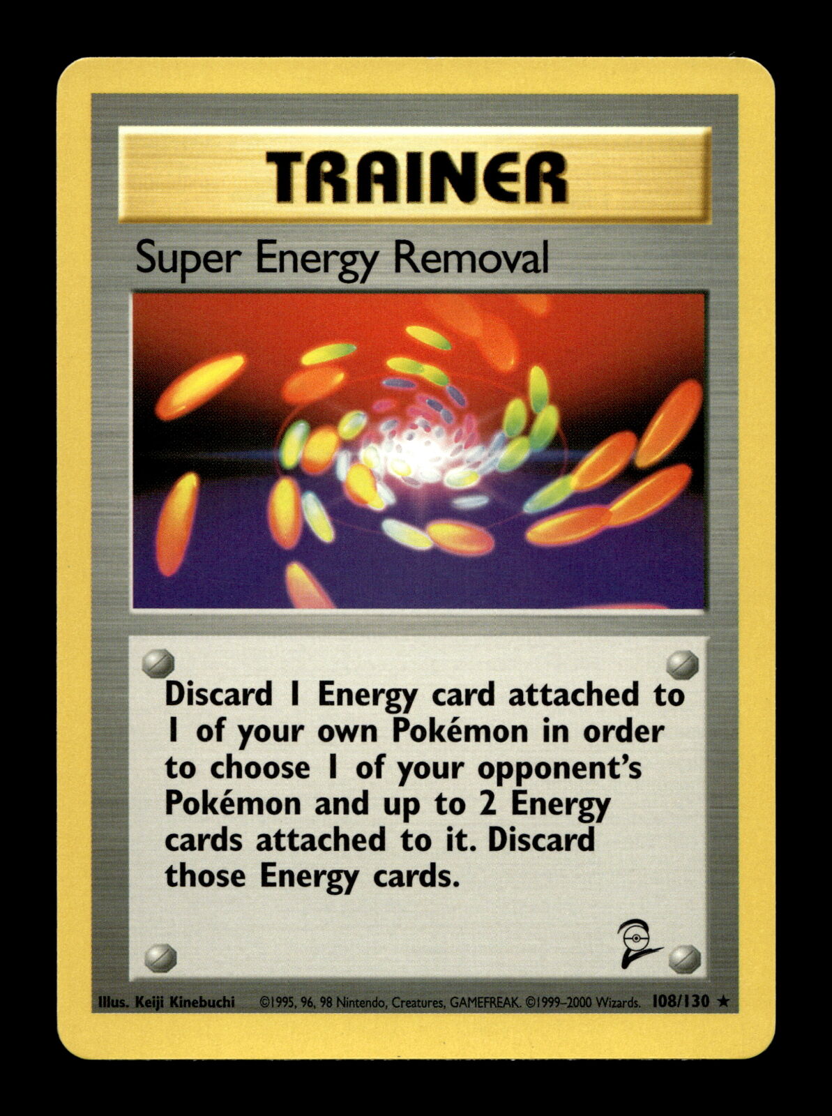 Super Energy Removal #108 Pokemon Base Set 2