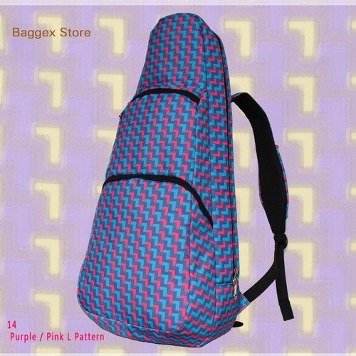 Mochila de concierto ukelele tenor de 26" mochila 2 vías mochila funda blanda multicolor - Imagen 26 de 72