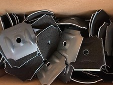 100 Aluminium Kalotten mit Gummidichtung 42/160 oder 55/177 Profil 5 RAL 7016