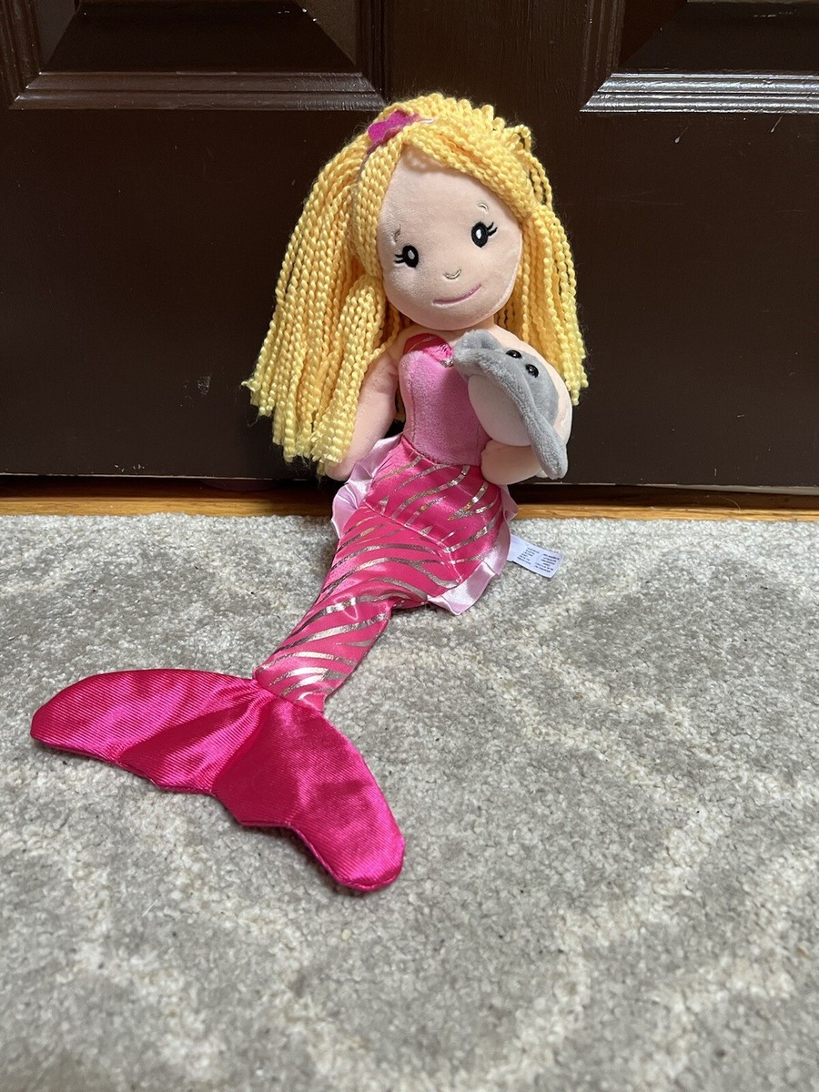 The Petting Zoo Mermaid Manta Sting Ray Rag Doll 15