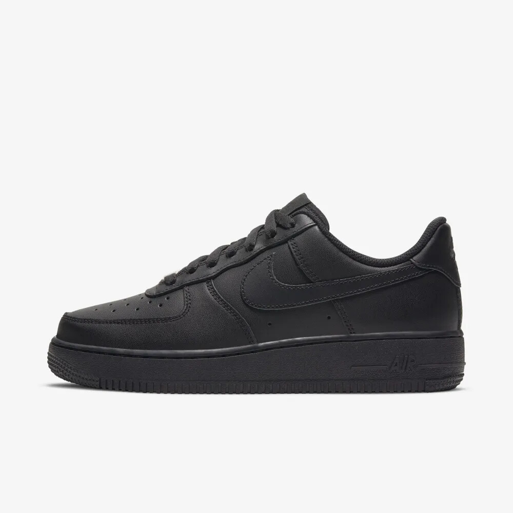 NIKE エアフォス107レスアッフスニカ DD8959L 001 Nike Air Force 1 '07 Low Triple Black DD8959-001 US W7.5# | eBay