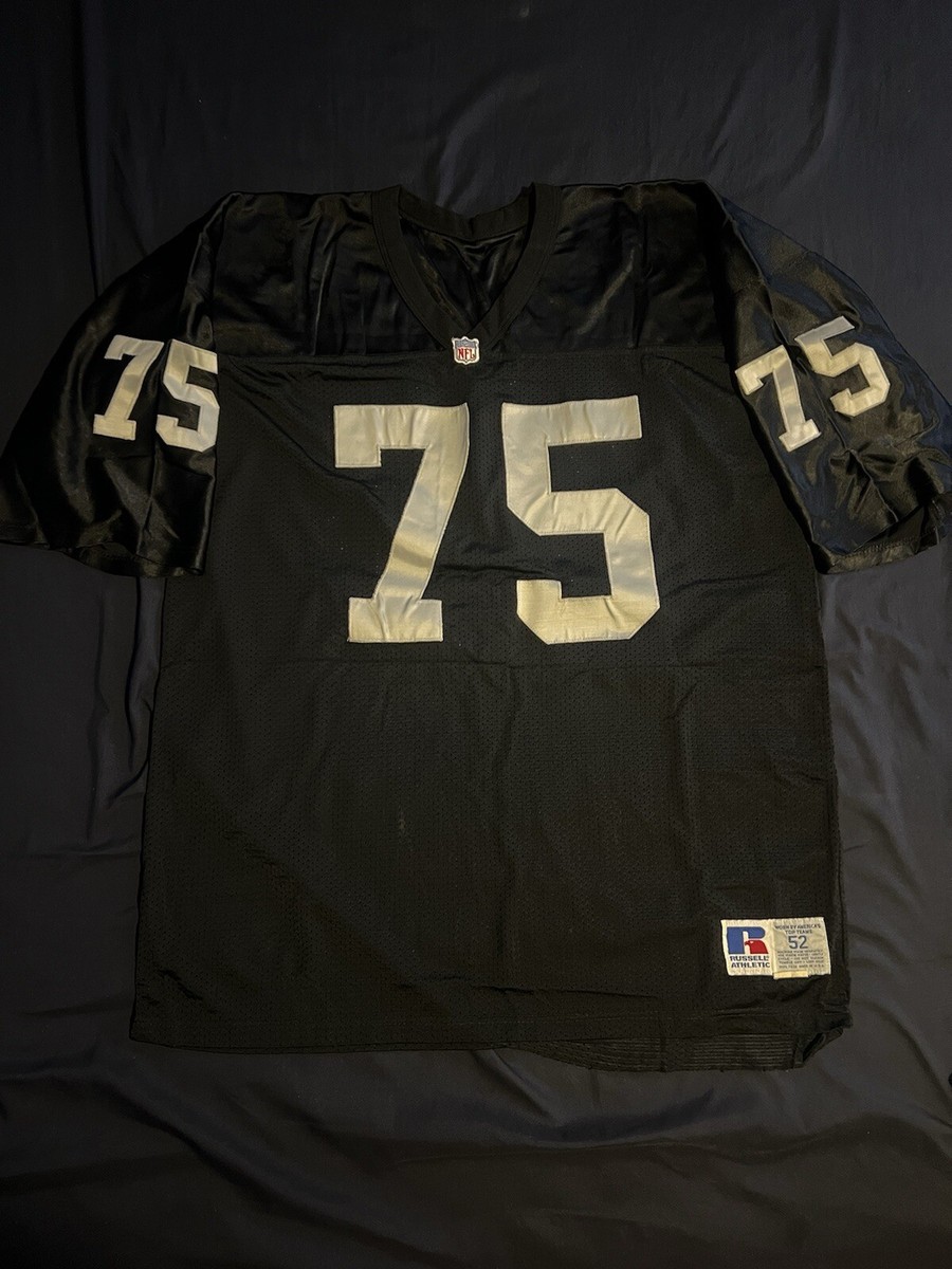 Mitchell&nessロサンゼルス レイダース ハウイ・ロングユニフォーム Authentic Howie Long Los Angeles Raiders Russell Athletic