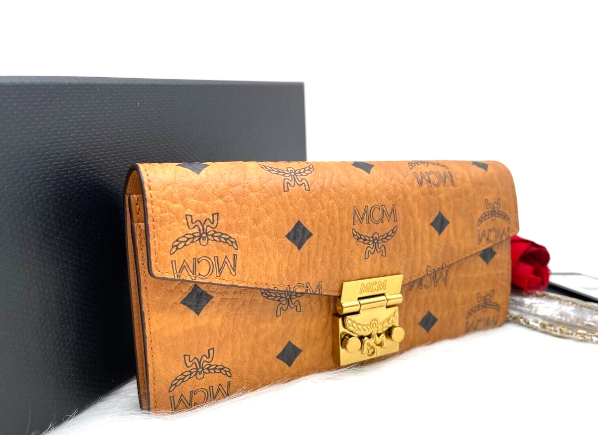 MCM Visetos Printed Wallet - Brown Wallets, Accessories - W3048092