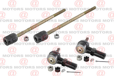 For Ford Tempo 90-94 EV264 ES2153RL Front Left Right Inner Outer Tie Rods 4 Pcs