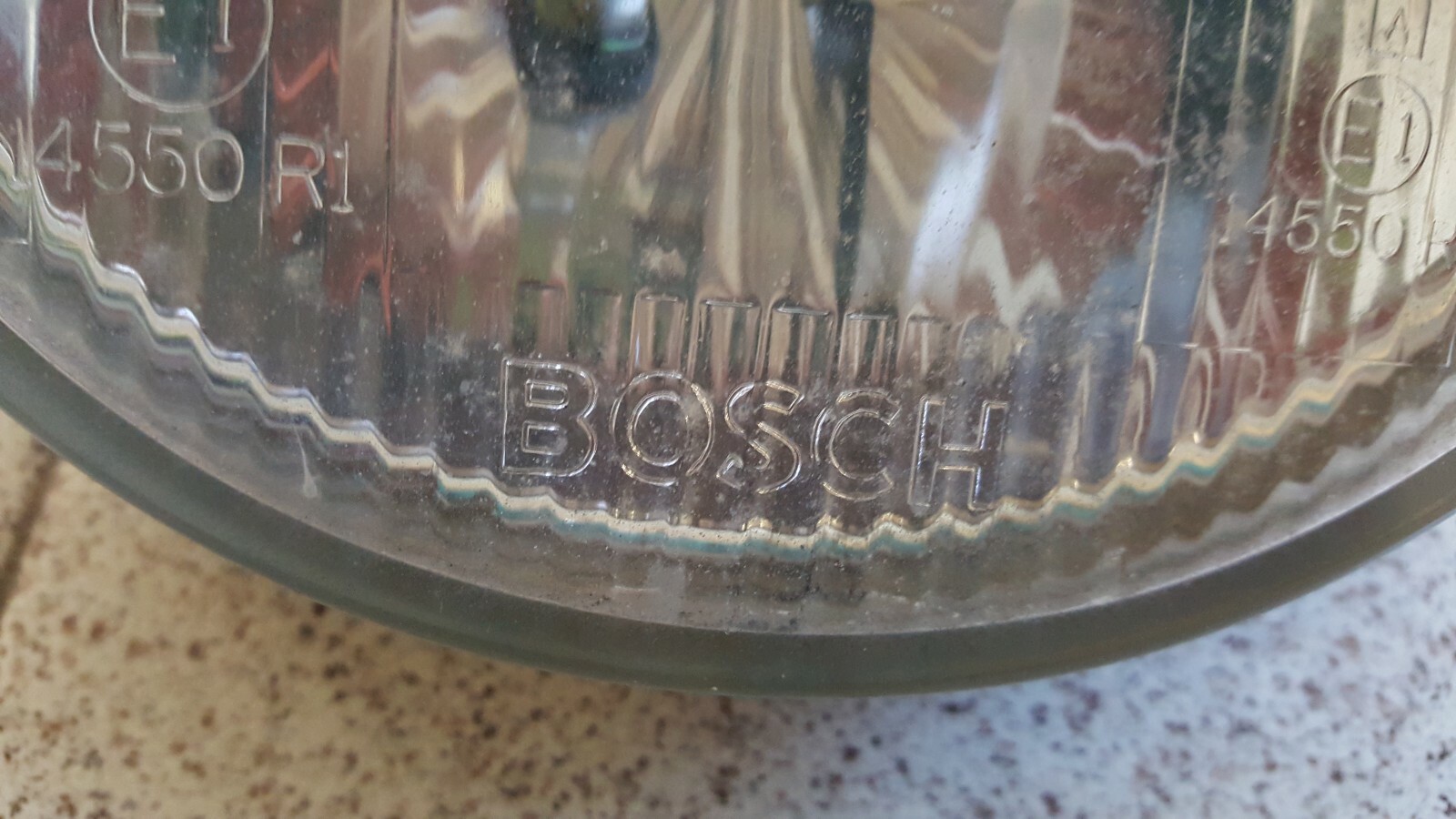 Fanale Auto Bosch Epoca Mod 1305603016 Vintage Car Headlight - Miniatura 5