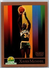 1990-91 Skybox #269 Xavier McDaniels Seattle SuperSonics