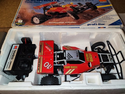 Rarität"80"er Tronico Dünenblitz F13 Bisson Buggy im Maßstab 1:10 von 1985 OVP - Bild 5 von 21