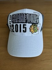 Chicago Blackhawks 2015 Official Stanley Cup Hat NEW