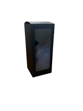10 X BLACK WINE GLASS BOXES, DISPLAY BOX FOR WINE GLASSES, DECORATIVE, GIFT BOX