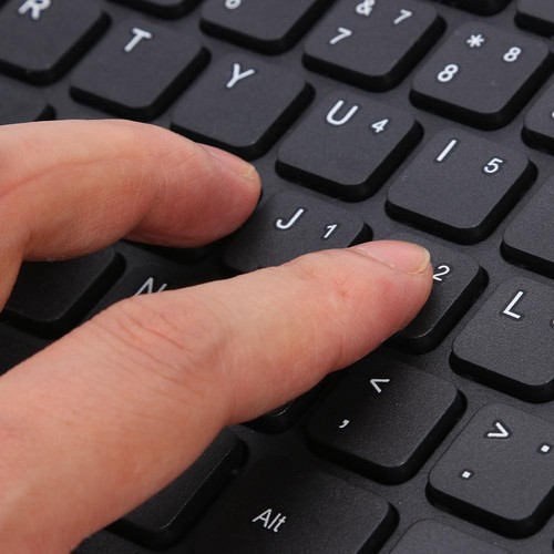 K1000 Super Slim USB Mini Multimedia Wired Keyboard Waterproof Kaypad for Laptop - Picture 8 of 11