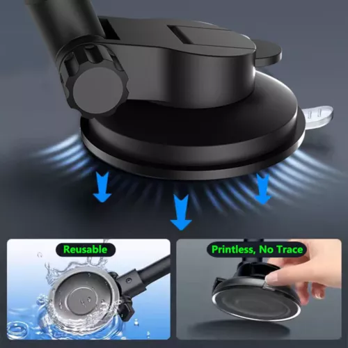 Universal Car Windshield Gooseneck Stand Mount Holder Suction Cup For Cell Phone - Picture 6 of 12
