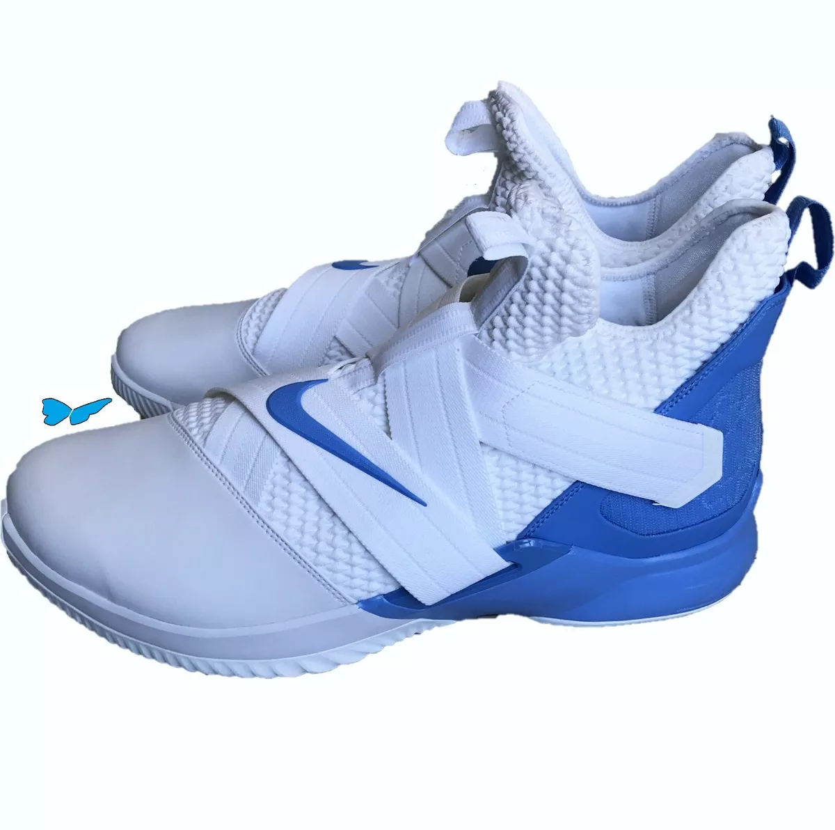 bitter scannen sneeuwman Nike Lebron Soldier XII 12 TB Promo Men&#039;s 17.5 White Blue AT3872 118  Basket Ball | eBay