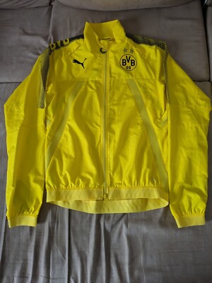 BVB Borussia Dortmund Windbreaker Jacke Gr S Puma sehr guter Zustand