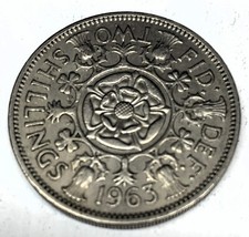 # C369     GREAT BRITAIN     COIN,    FLORIN    1963