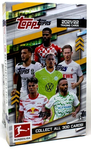 2021/22 TOPPS BUNDESLIGA SOCCER HOBBY BOX BLOWOUT CARDS