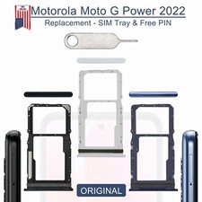 OEM SIM Tray MicroSD Card Holder Slot PIN For Motorola Moto G Power 2022 XT2165