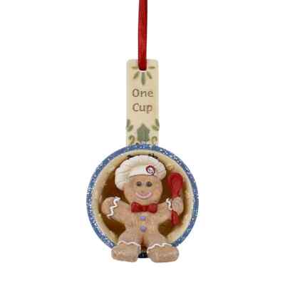 Heart of Christmas*GINGERBREAD ORNAMENT*New*NIB*Holiday*KAREN HAHN*6006547