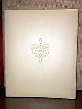 HALLMARK Keepsake WEDDING PHOTO ALBUM Refill Photo Pages ALWAYS SCRAPBOOK Ivory