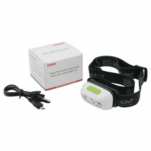 Faro de inducción LED recargable USB linterna nocturna para pesca senderismo ERM - Imagen 13 de 15