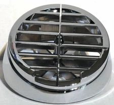 United Pacific Defroster Vent Round for 359 Peterbilt Chrome Plastic UP#41014 Ea