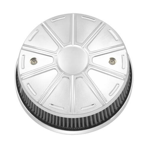 Chrome High Flow Intake Air Cleaner Filter For Indian Vintage Chief Chieftain - Picture 15 of 18