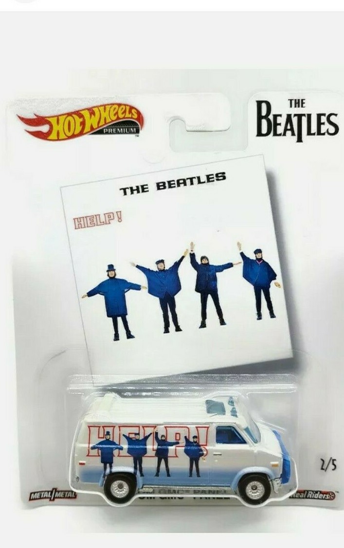 Hot Wheels Pop Culture 1:64 2019 The Beatles Custom GMC Panel Van