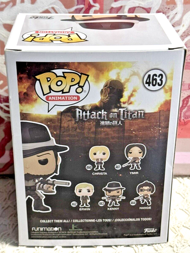 FUNKO POP VINYL MANGA ANIMATION ATTACK ON TITAN KENNY #463 - Picture 5 of 7