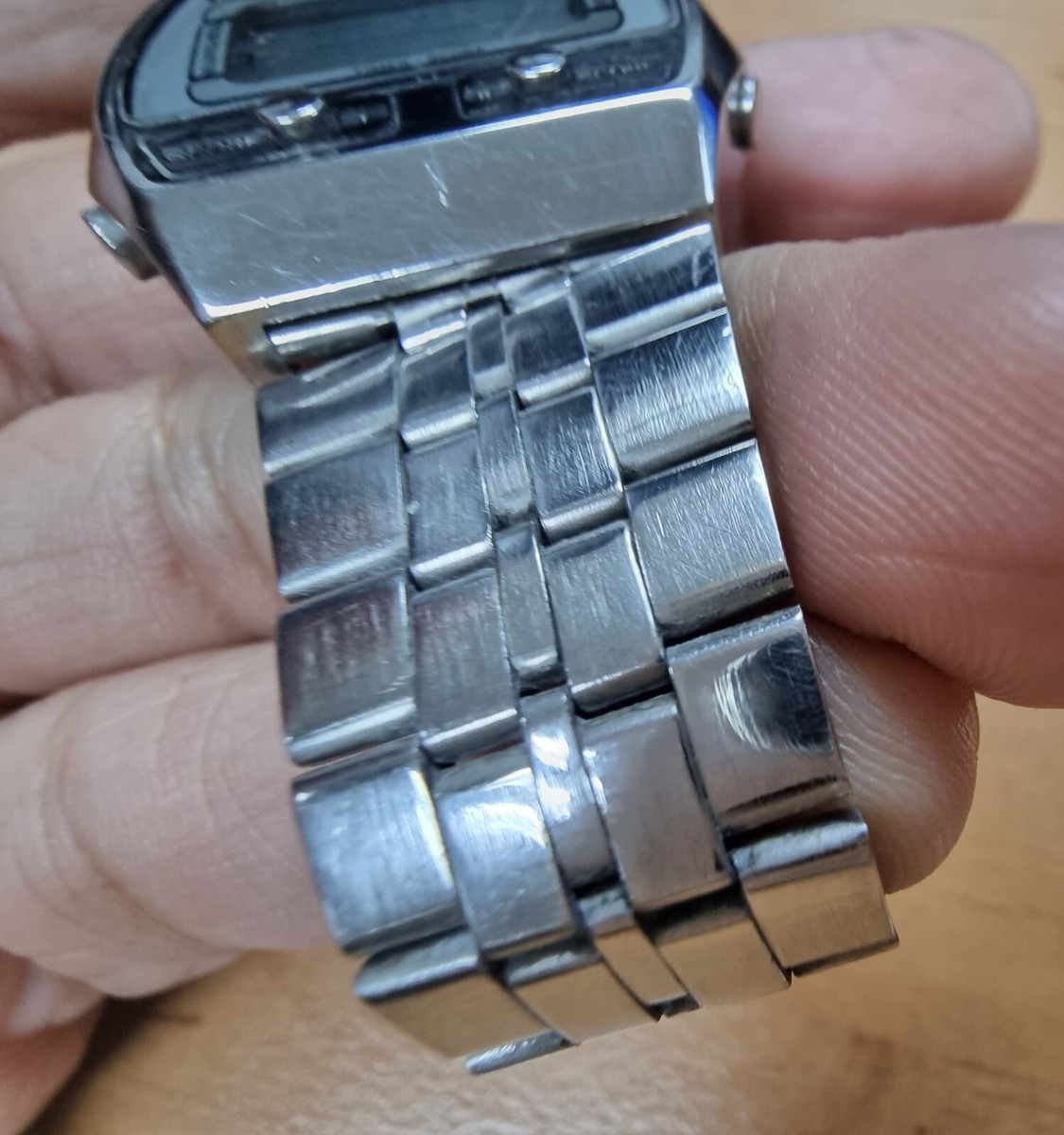 RARE Seiko Alba Vintage Digital Watch Y665-5030 Multi Count