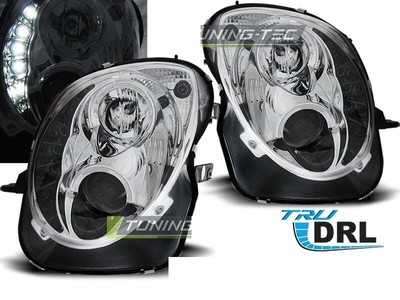 Faros LED DRL Inside for Alfa ROMEO MITO 2008-Envío Gratis de Chrome LPAR05WL XI