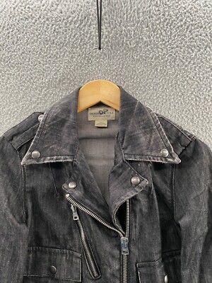 Ralph Lauren Denim & Supply Moto Jacket Womens Small Gray Ralph Lauren Denim & Supply Moto Jacket Womens Small Gray