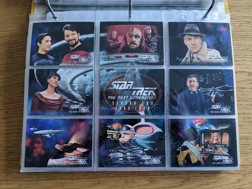 Star Trek The Next Generation Trading Cards Complete Series Season 2 Two TNG - Picture 1 of 11